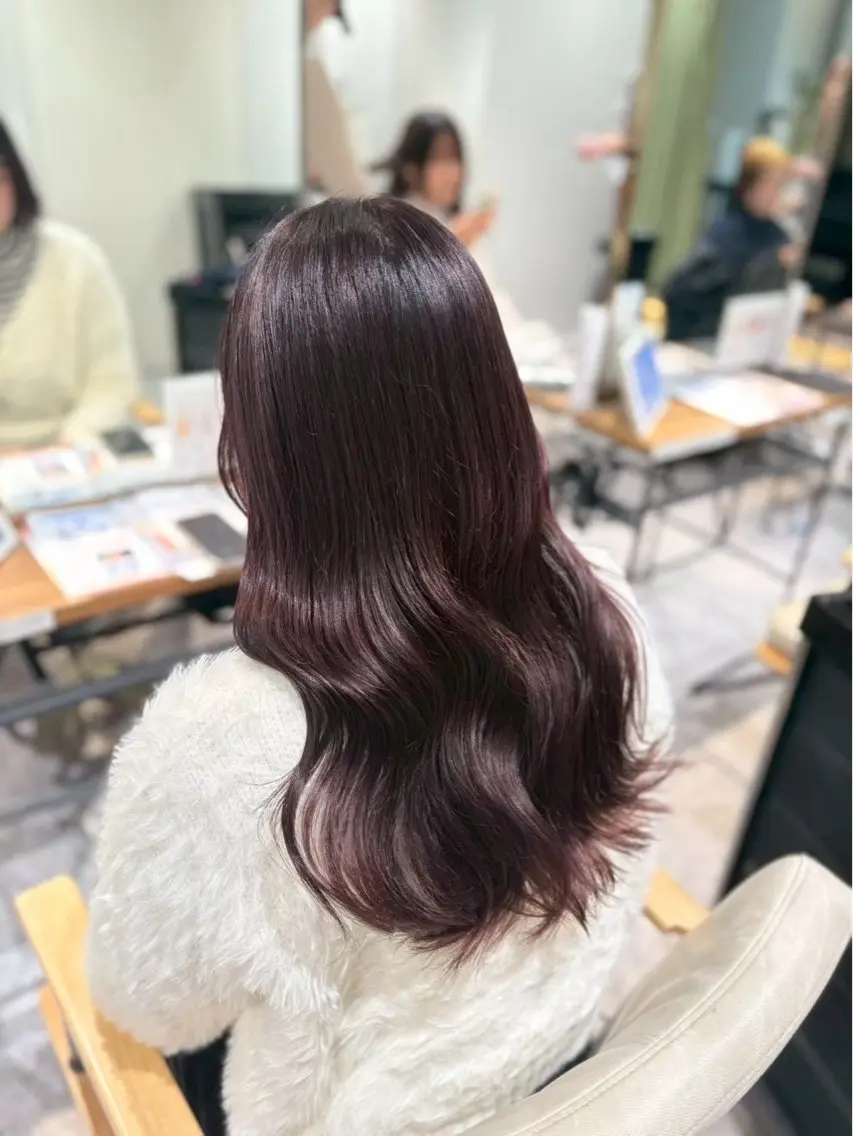 ロング カラー ヘアカラー Wカラー/ワンカラー ジュリ❤️‍🔥のヘアスタイル