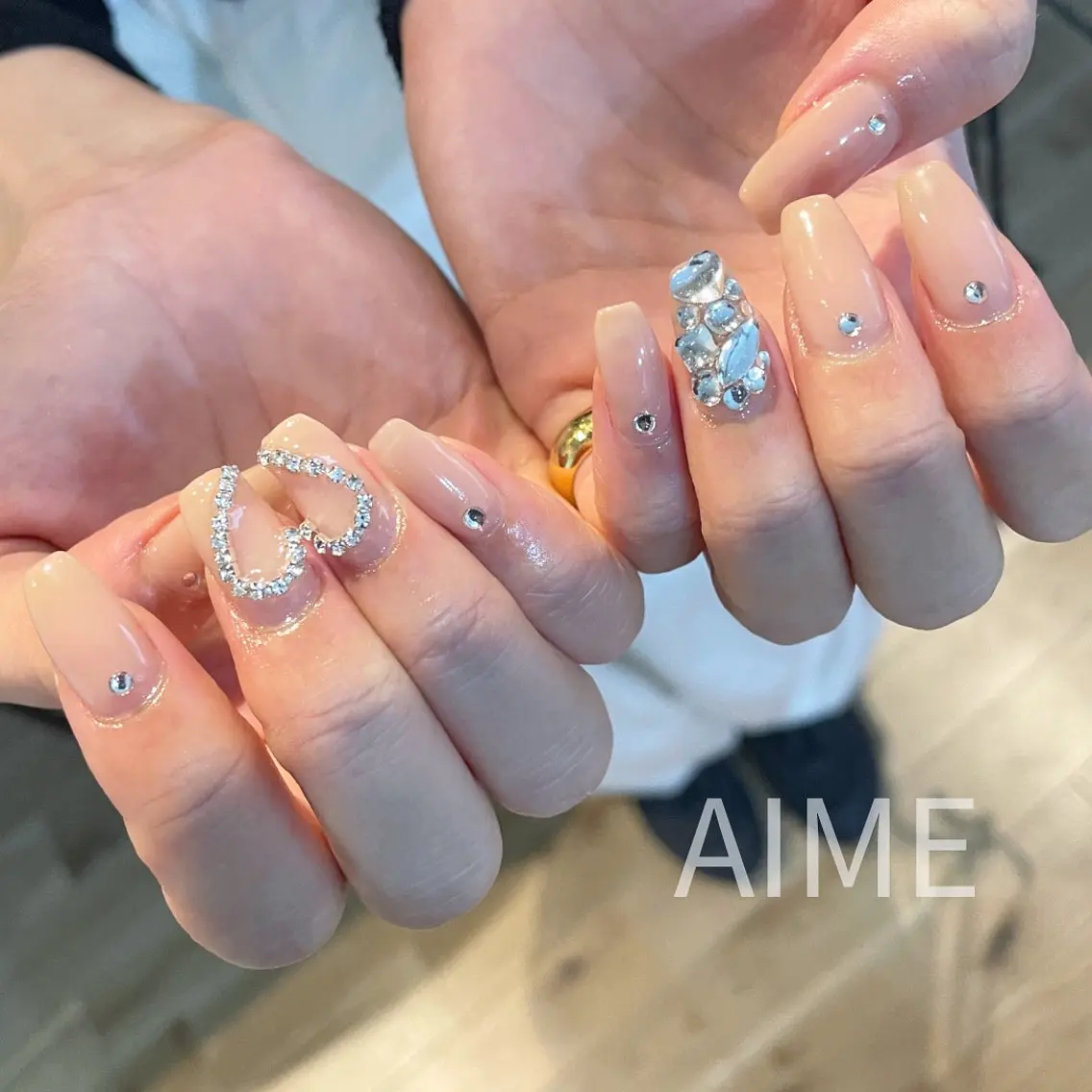 ネイル ハンドネイル AIME （momo）のネイルデザイン