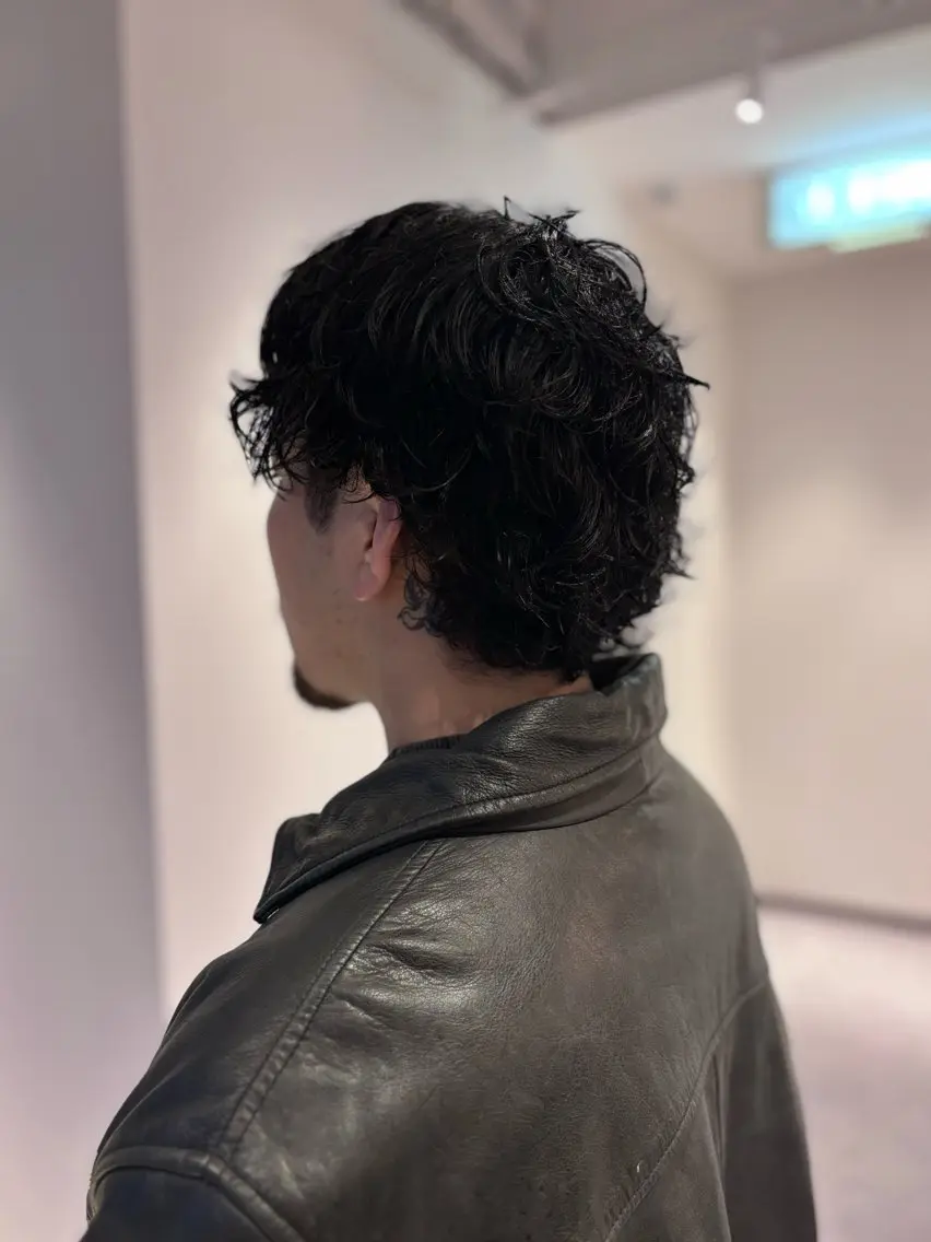 ミディアム カット 💈理容室/メンズ 特化💈平野 留衣のヘアスタイル