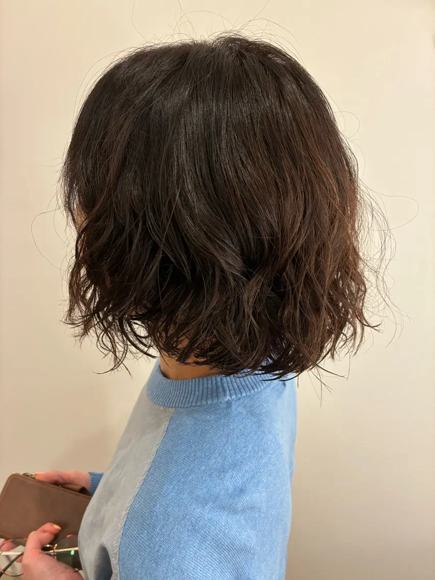 パーマ 齊藤 聖輝のヘアスタイル