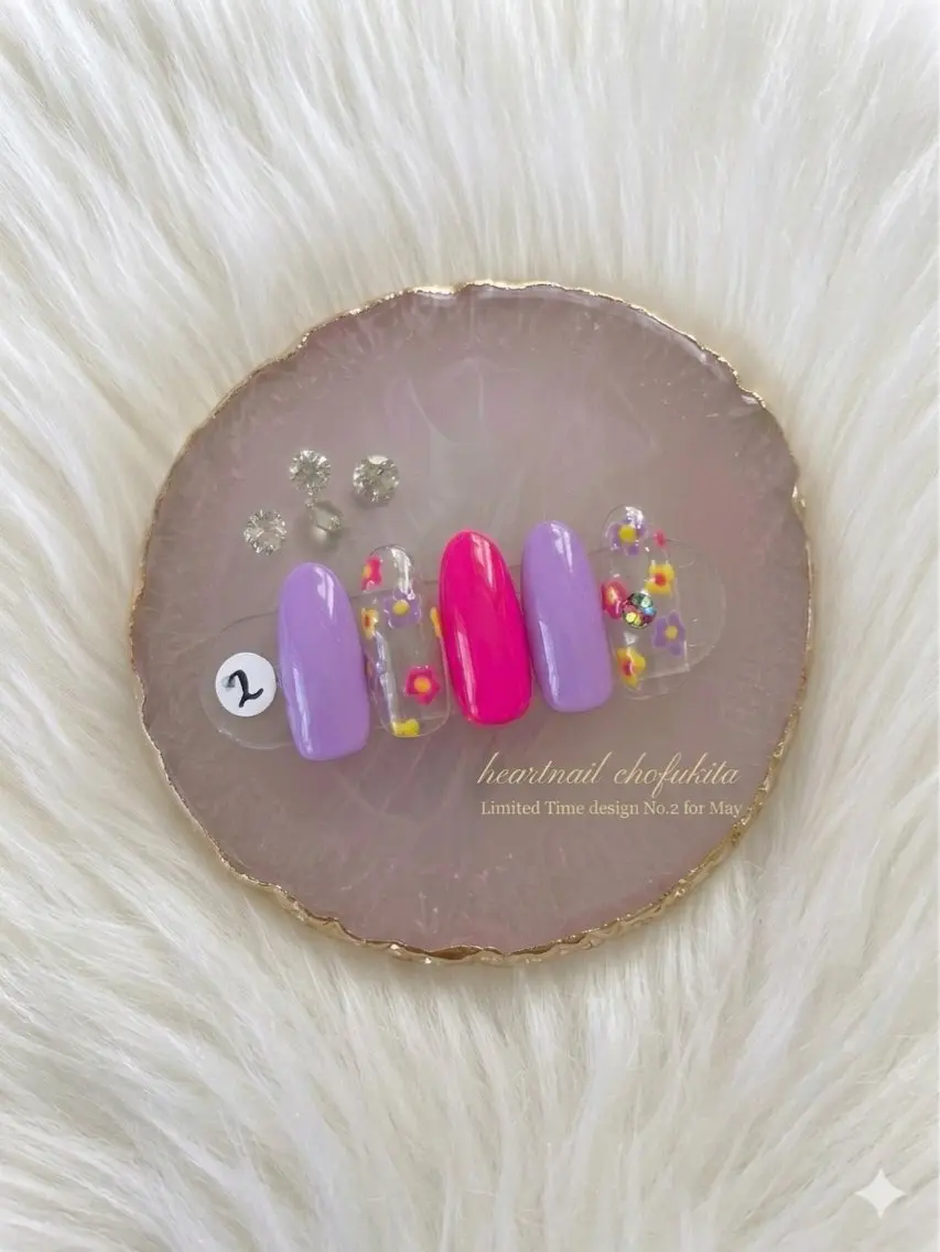 ネイル ジェルネイル ハンドネイル 💎Heart Nail💎のネイルデザイン
