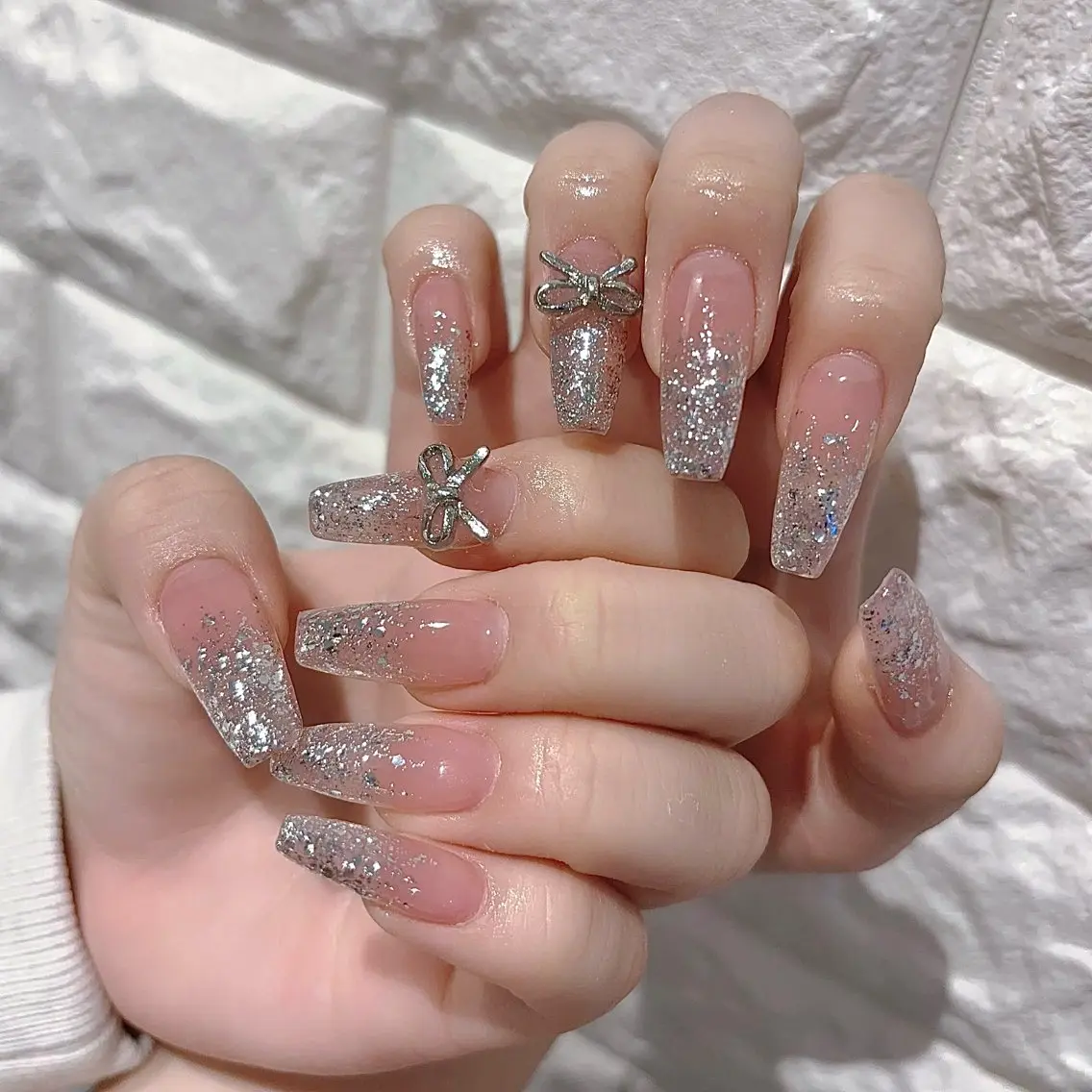 ネイル 🎀kira 長さだし💗モチ最高のネイルデザイン