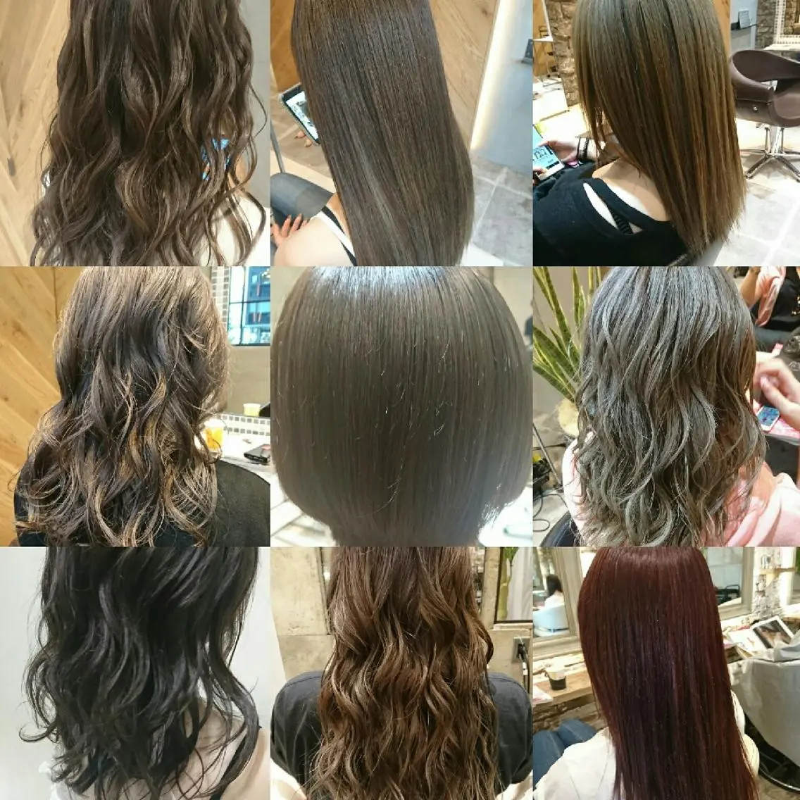 ロング カラー センター南 SEIJIのヘアスタイル