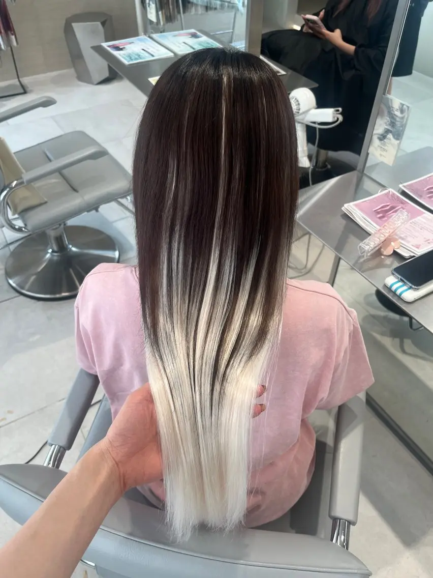 ロング エクステ Kaede✩.* keen立川のヘアスタイル