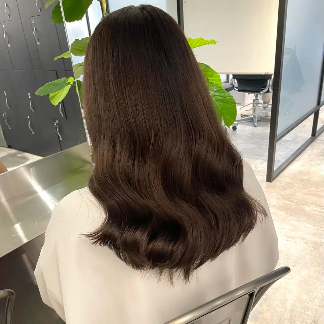ロング カラー シンカ 表参道のヘアスタイル