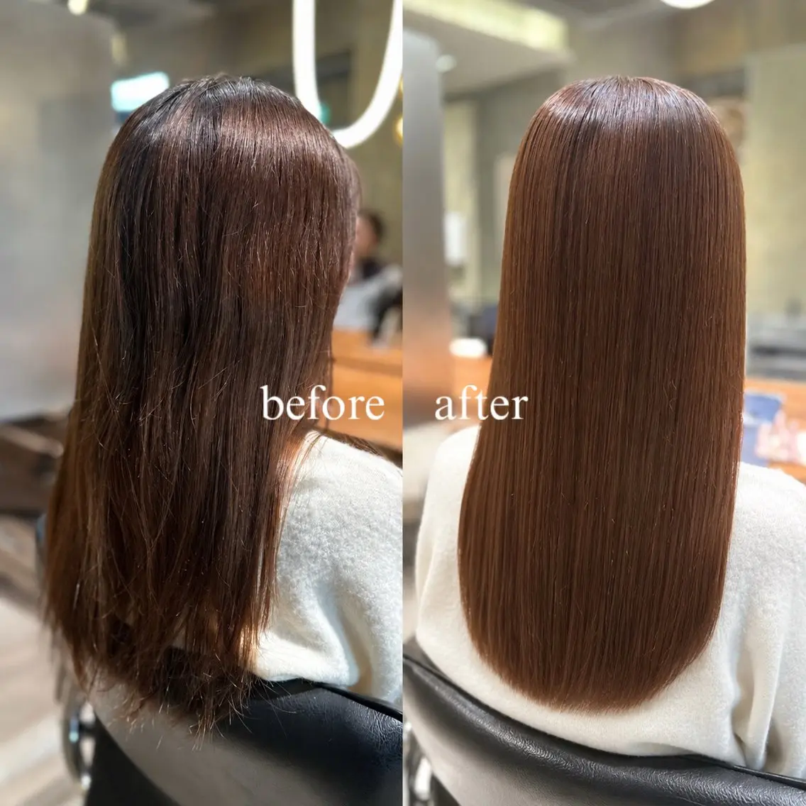 ロング カラー 髪質改善 トリートメント 髪質改善カラー特化✨ SHIONのヘアスタイル