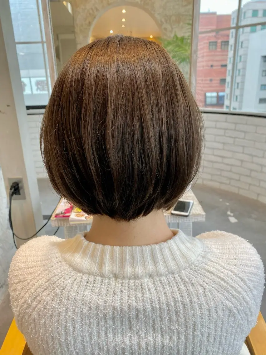 ショート カラー 塚本 昂のヘアスタイル