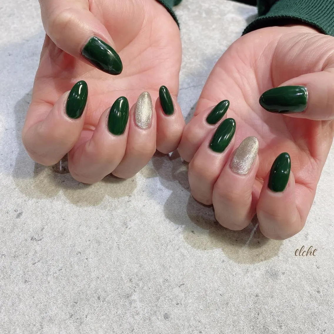 ネイル マグネットネイル salon de fika【中崎町】のネイルデザイン