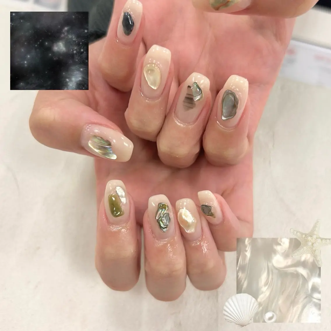 ネイル ハンドネイル Bianca  🎀 Hayakawaのネイルデザイン