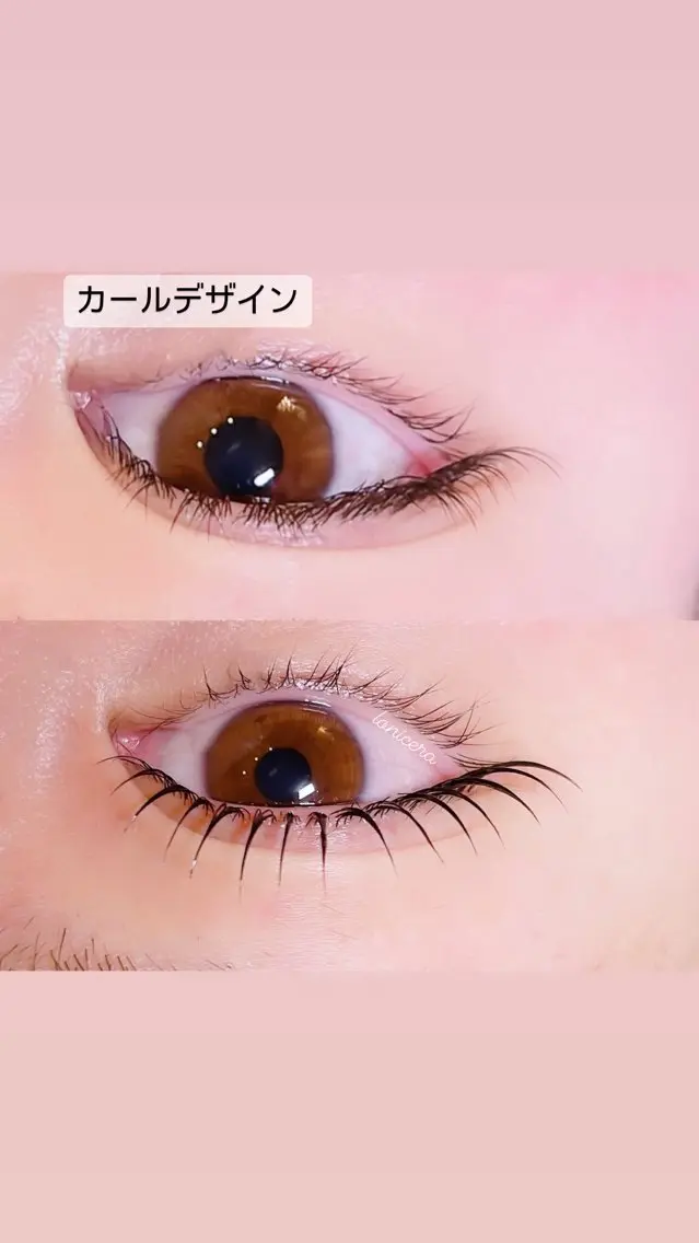 マツエク・マツパ 一重×まつ毛パーマ ロニセラ アイラッシュのマツエク・マツパデザイン