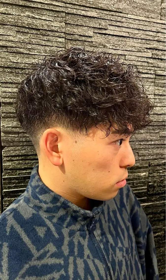 ショート パーマ 菅原 大空のヘアスタイル
