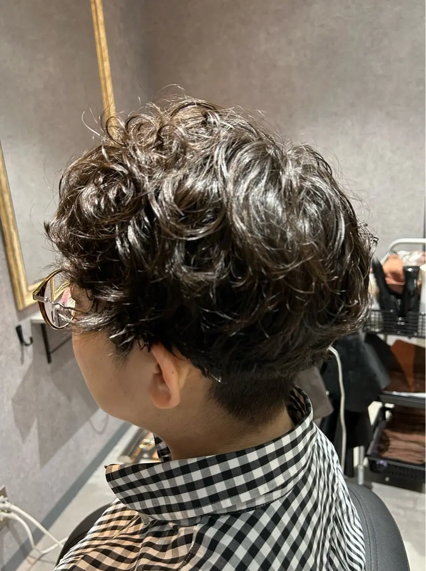カット+パーマ+トリートメントの写真