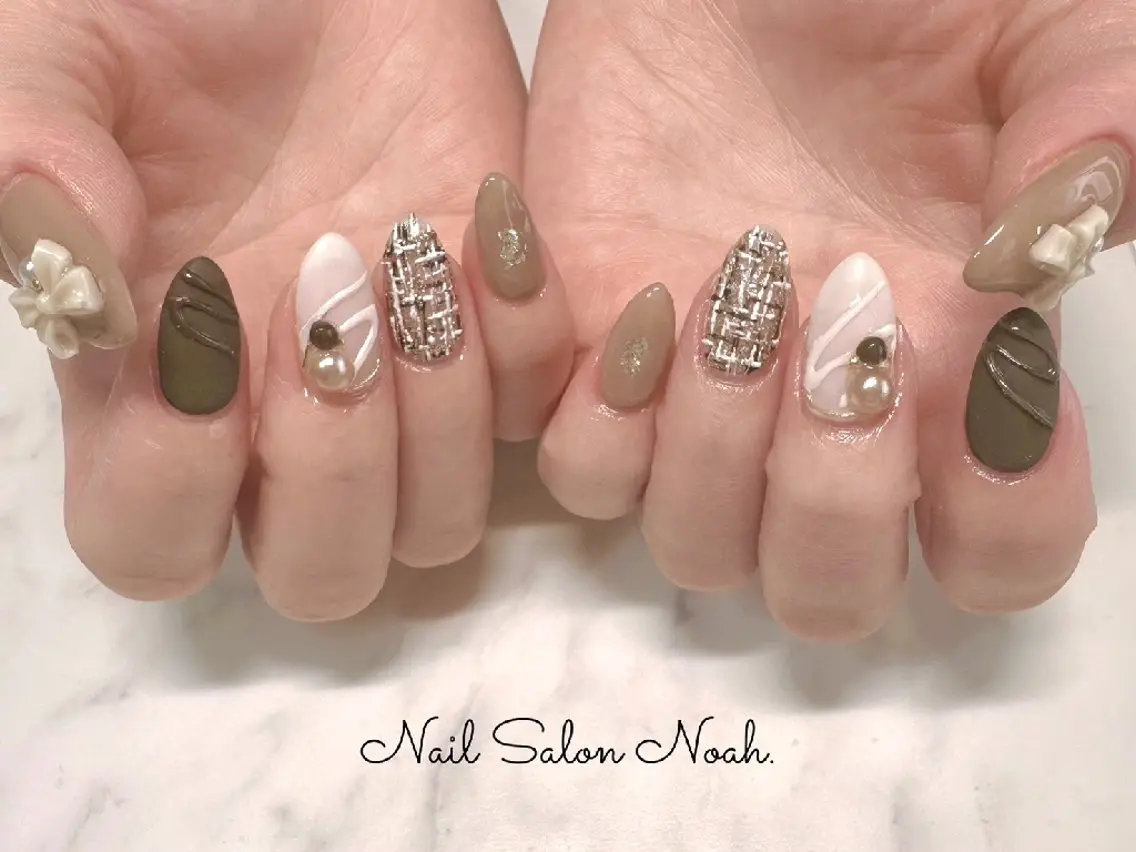 ネイル 持ち込み ハンドネイル Nail Salon Noah.のネイルデザイン