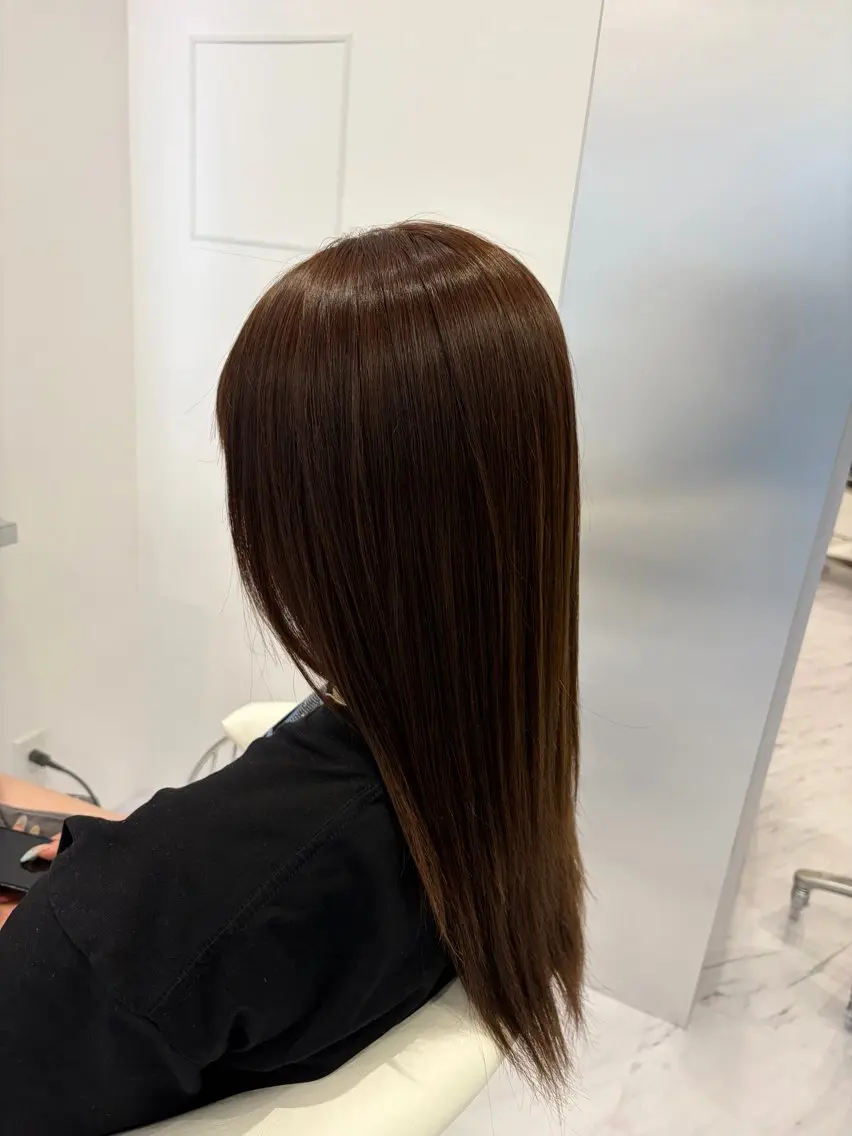 ロング 須田 耕介のヘアスタイル