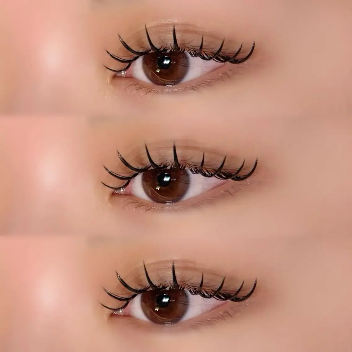 マツエク・マツパ キュート フラットラッシュ Raviur eye'sのマツエク・マツパデザイン