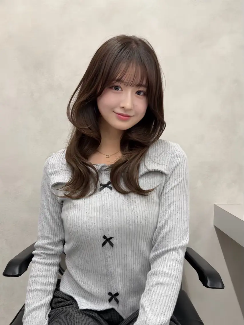 ロング カット ヘアカラー 髪質改善カラー 🕊️SOMAのヘアスタイル