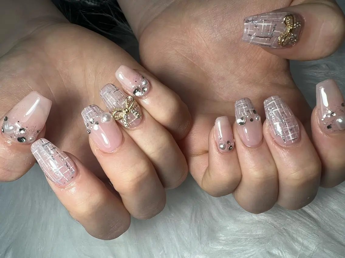 ネイル ハンドネイル Mana‪ ‪·͜· ❤︎‬のネイルデザイン