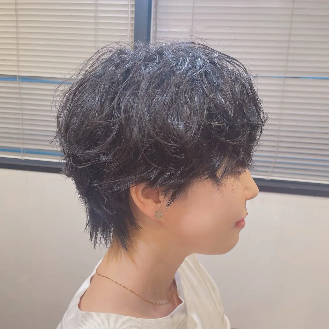 ショート パーマ ニュアンスパーマ ショートヘア特化/ 貴田沙知のヘアスタイル