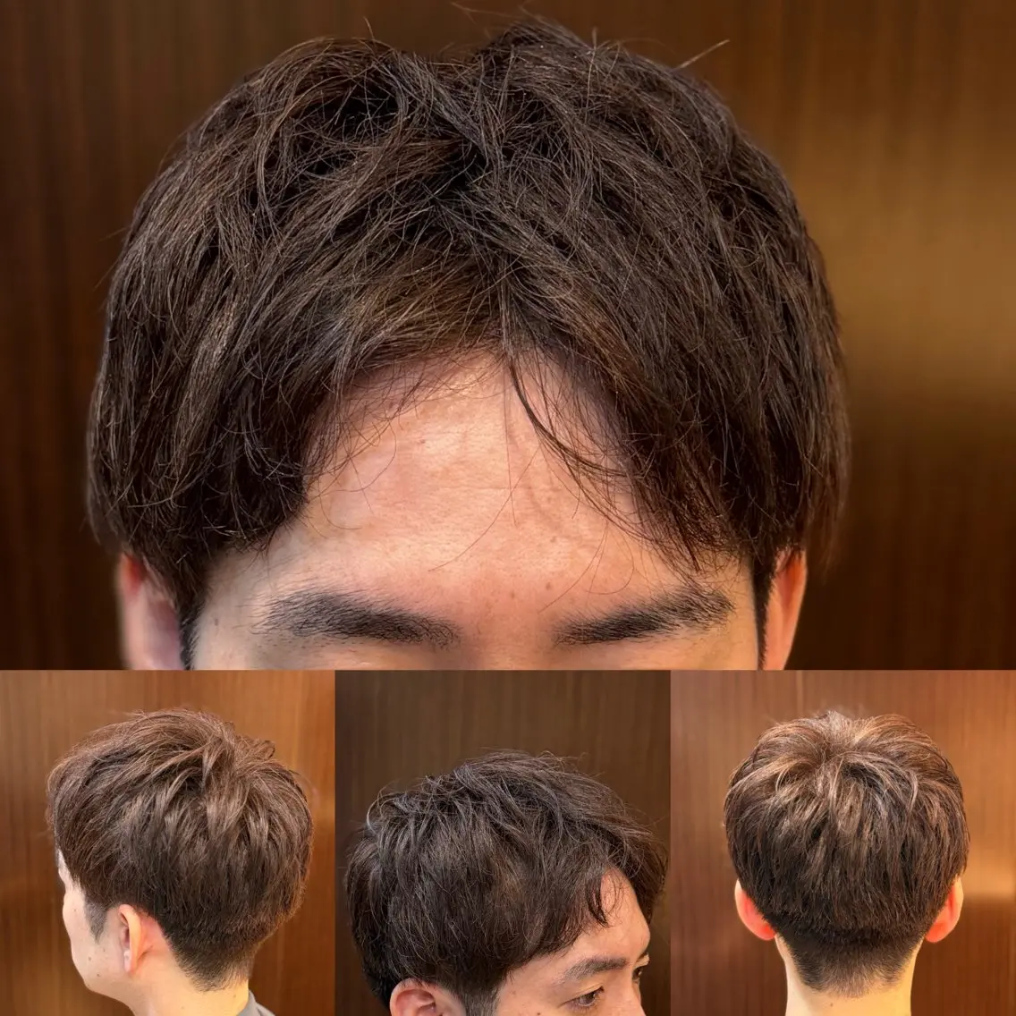 カラー メンズ カット ヘアカラー 根尾 海咲のヘアスタイル