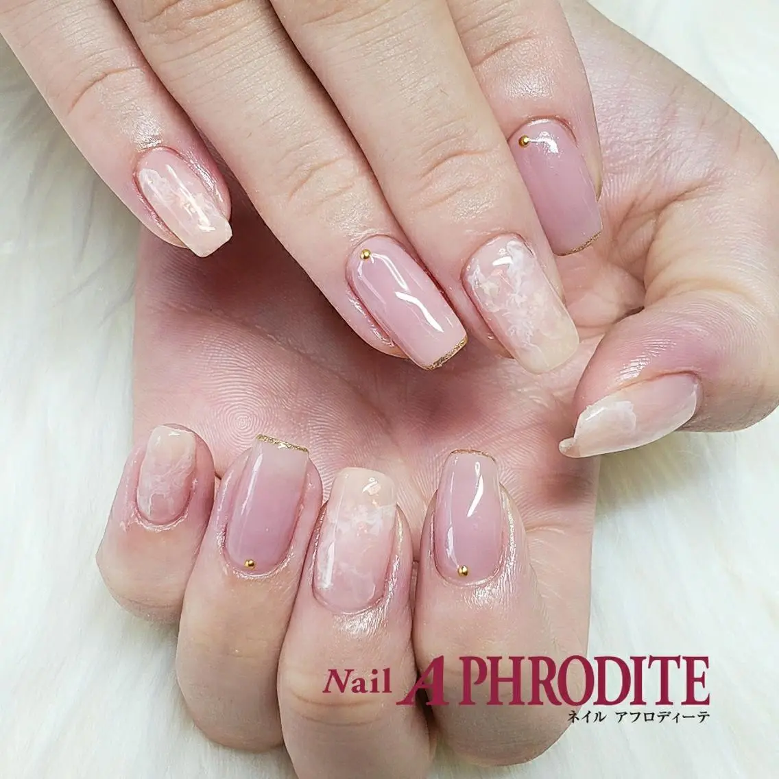 ネイル 持ち込み ハンドネイル Nail Aphroditeのネイルデザイン