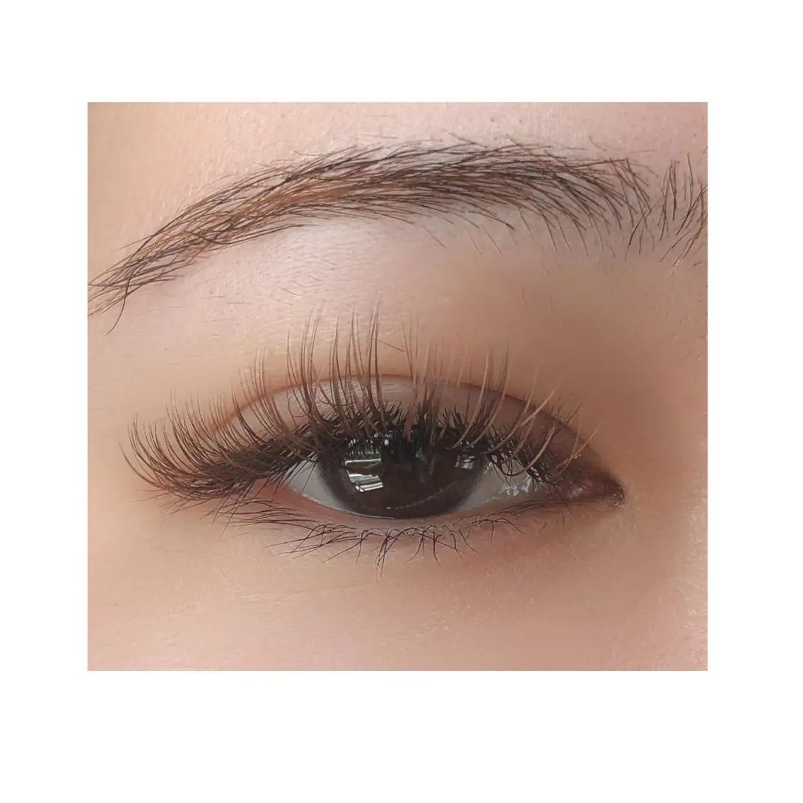 マツエク・マツパ カラーマツエク フラットラッシュ マツエク Hug me eyelashのマツエク・マツパデザイン