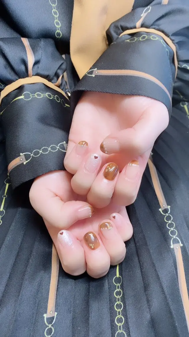 ネイル 西大分S.Nail 𓏲⋆🪸.⋆⸜🫧のネイルデザイン