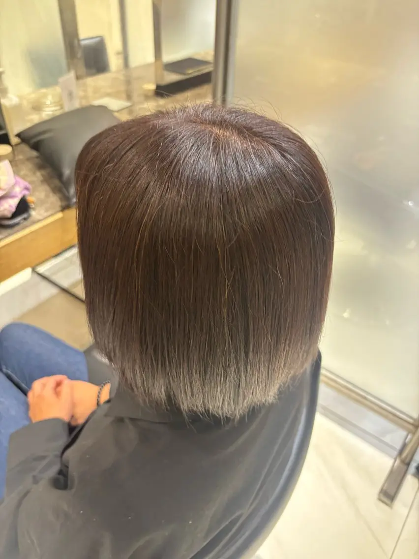 ミディアム カラー ヘアカラー NANAMI 【横浜駅】のヘアスタイル