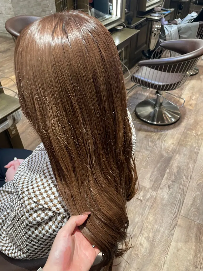 ロング カラー 透明感カラー Cloe仙台🍒ྀི ツルイヒナタのヘアスタイル