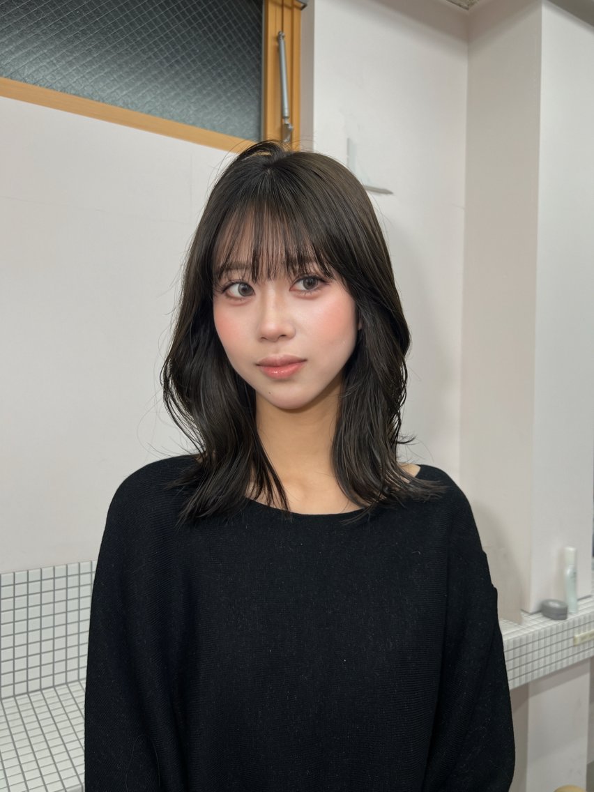 ミディアム カラー ヘアカラー yelm府中🌼 /かのんのヘアスタイル