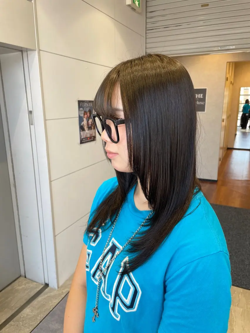 ロング カラー ヘアアレンジ 暖色/暗髪/ 🎀UMI🎀のヘアスタイル