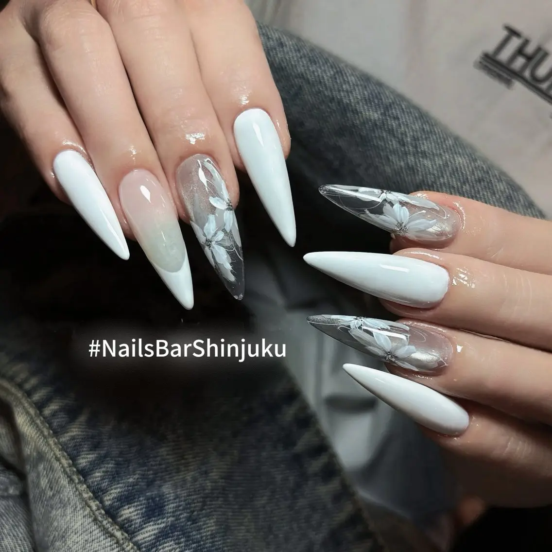ネイル ボルドー ブラウン チークネイル ドット フットネイル ハンドネイル NAILS BAR SHINJUKUのネイルデザイン