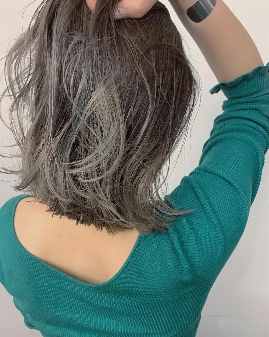 🧡ハイライト＋イルミナカラー🎨￥15800の写真