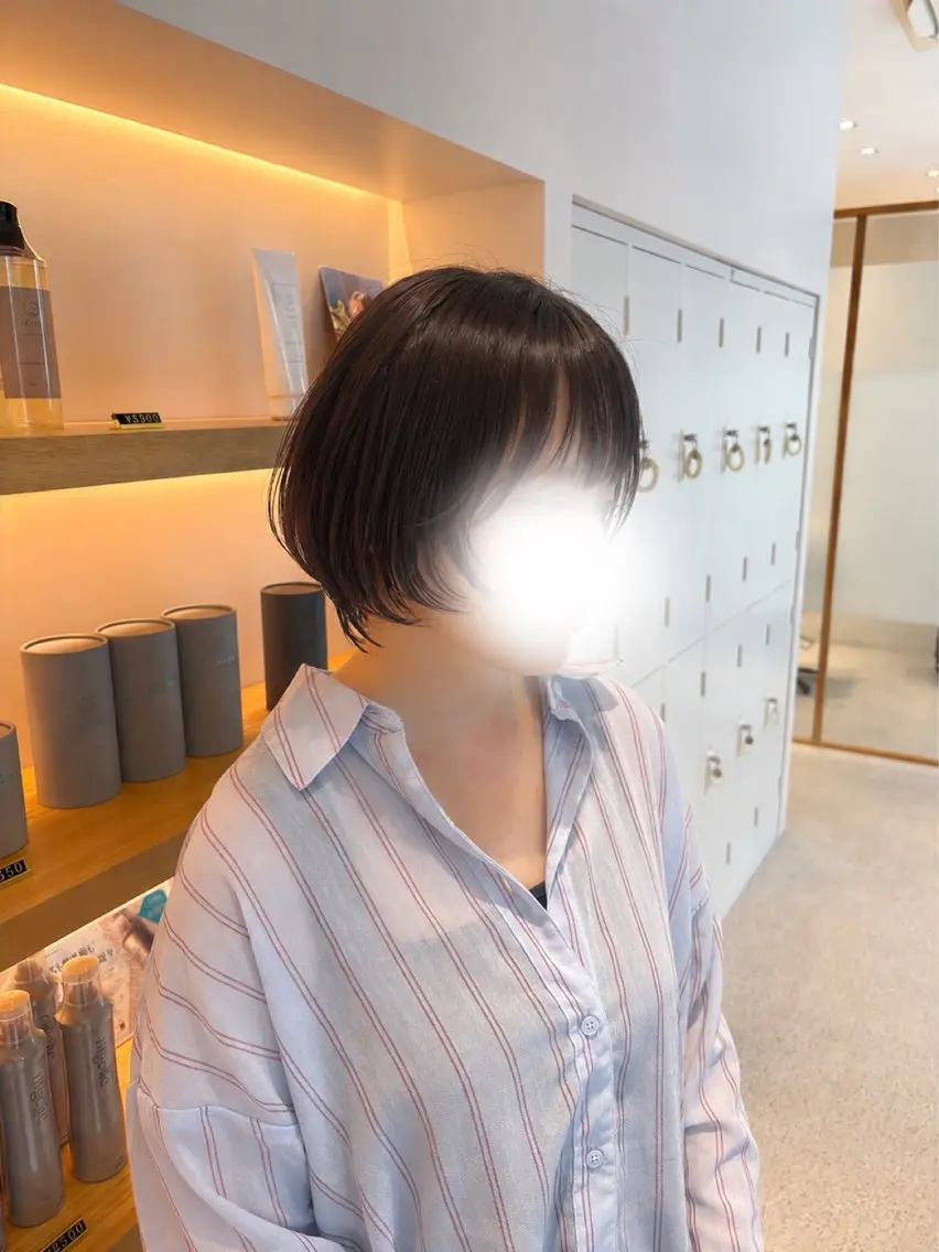 ショート ショートヘア ウルフカット カット Cocoro 艶カラー🎀のヘアスタイル