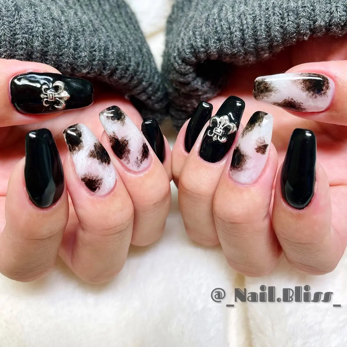 ネイル 持ち込み ハンドネイル NAIL BLISSのネイルデザイン
