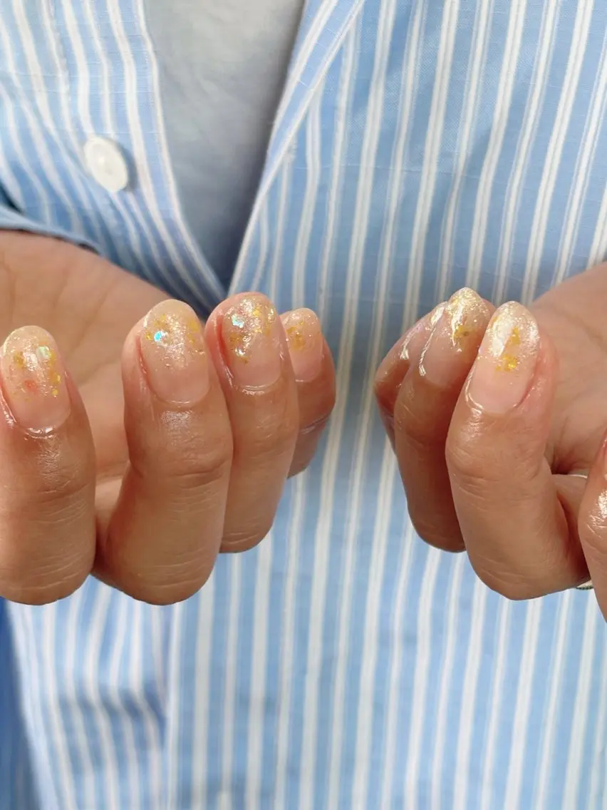 ネイル ジェルネイル キラキラネイル マグネットネイル ニュアンスネイル オフィスネイル ハンドネイル tamu nail 　金町のネイルデザイン