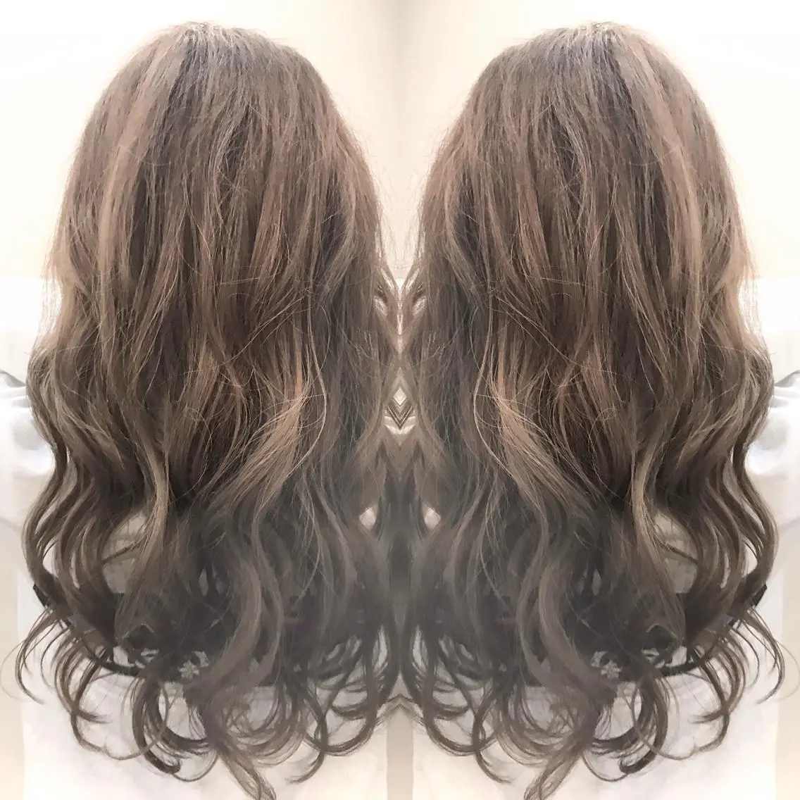 ロング カラー VERDA KENのヘアスタイル