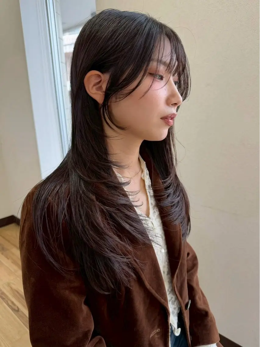 ロング ヘアカラー début / みやびのヘアスタイル