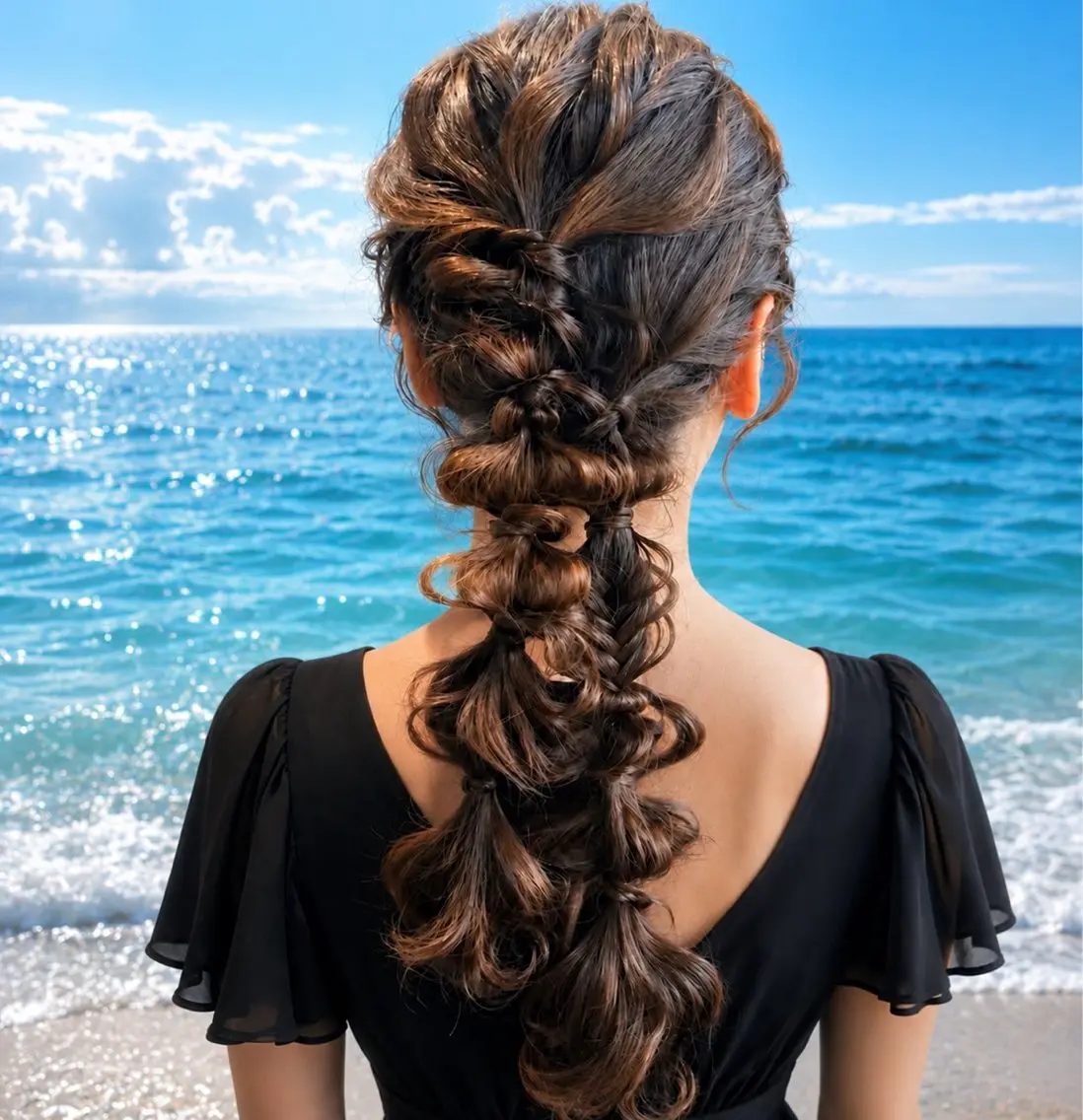 ロング Under the Seaのヘアスタイル