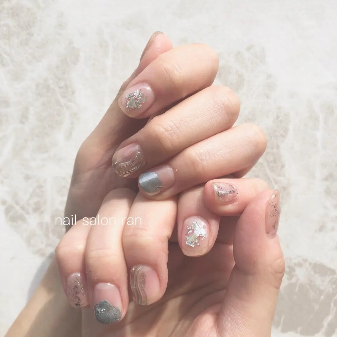 ネイル ジェルネイル nailsalon ranのネイルデザイン
