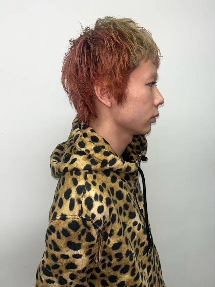 カラー メンズ yuan tanakaのヘアスタイル