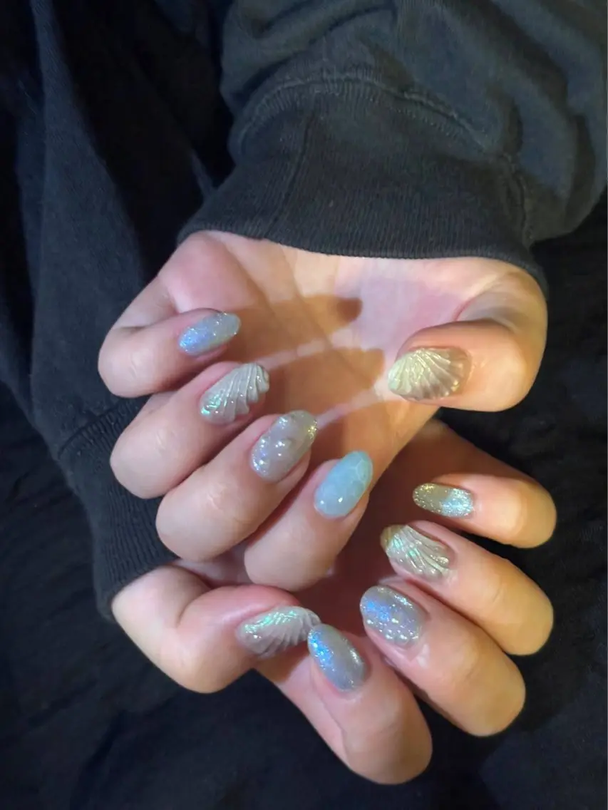 ネイル ハンドネイル ˖ ࣪⊹GRACE モモ✩⡱のネイルデザイン