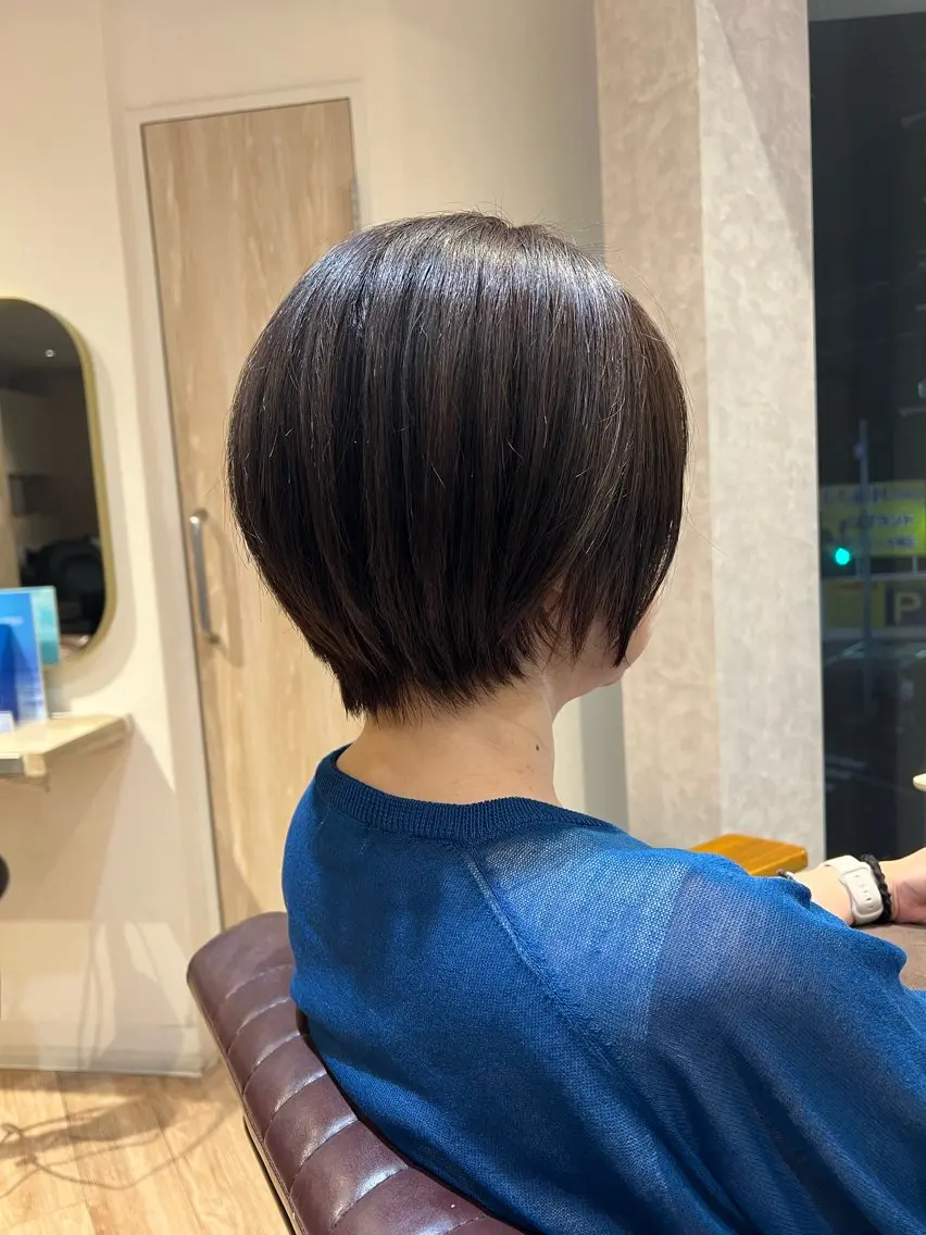 ショート 濱地 美乃理のヘアスタイル