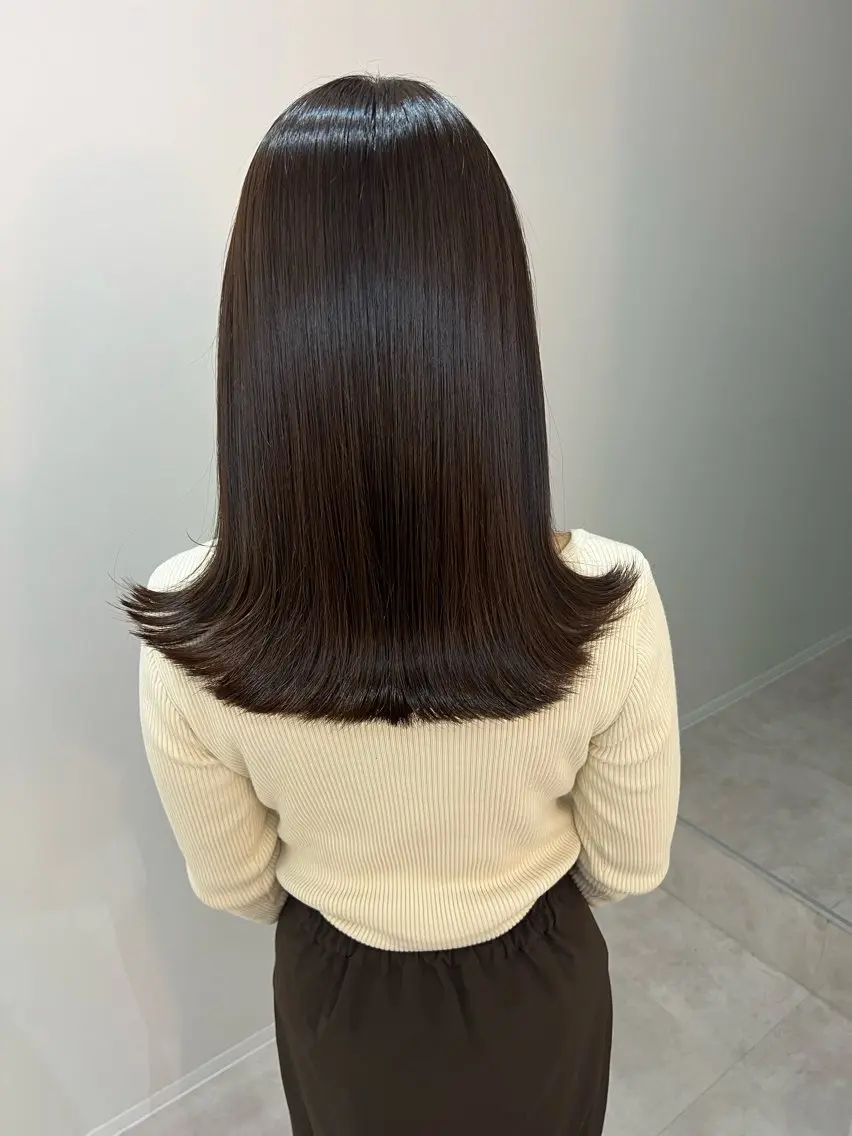 ミディアム 韓国モテhair🍑 momoのヘアスタイル