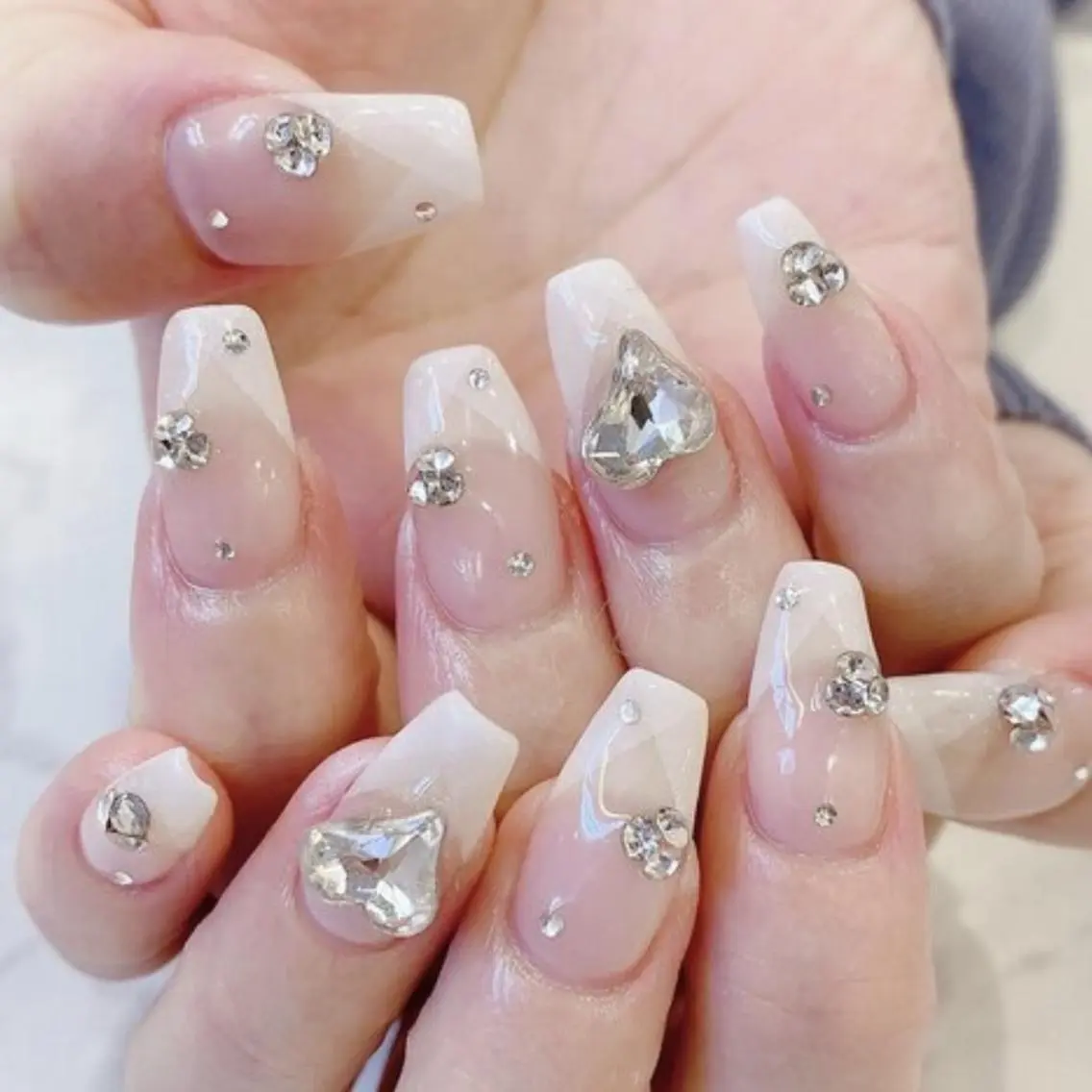 人気NO1 🍒チップスカルプ長さ出し持ち込みデザイン10本🈹の写真