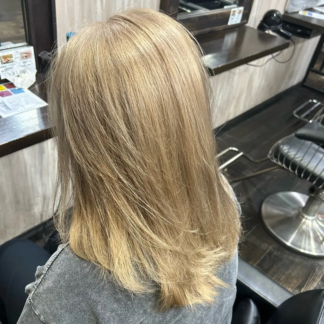 セミロング カラー カット ヘアカラー トリートメント 👾坂田 天音👾のヘアスタイル