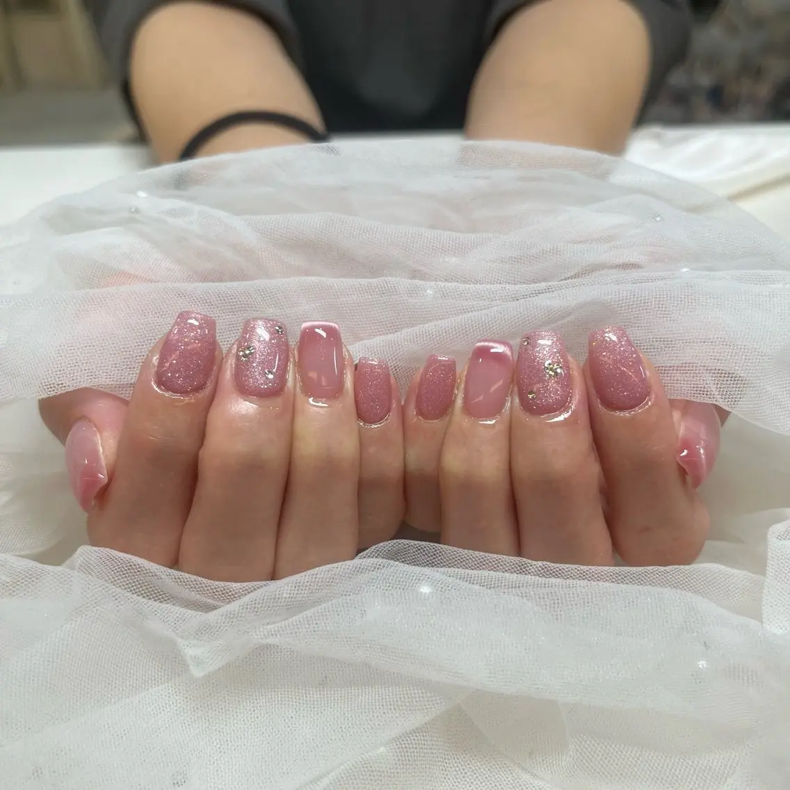 ネイル 🎀𝐶𝐻𝐼𝑆 𝐴𝑇𝑂🎀のネイルデザイン