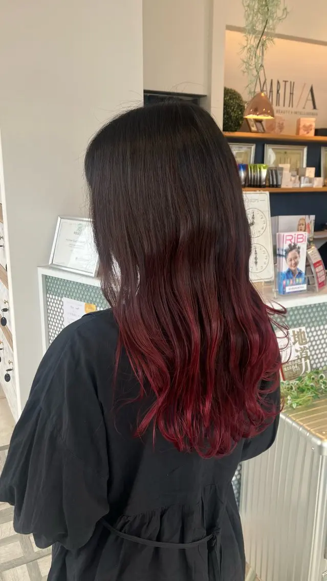 ご新規様限定!🎀グラデーションカラー 𝐠𝐫𝐚𝐝𝐚𝐭𝐢𝐨𝐧 𝑪𝑶𝑳𝑶𝑹🎀の写真