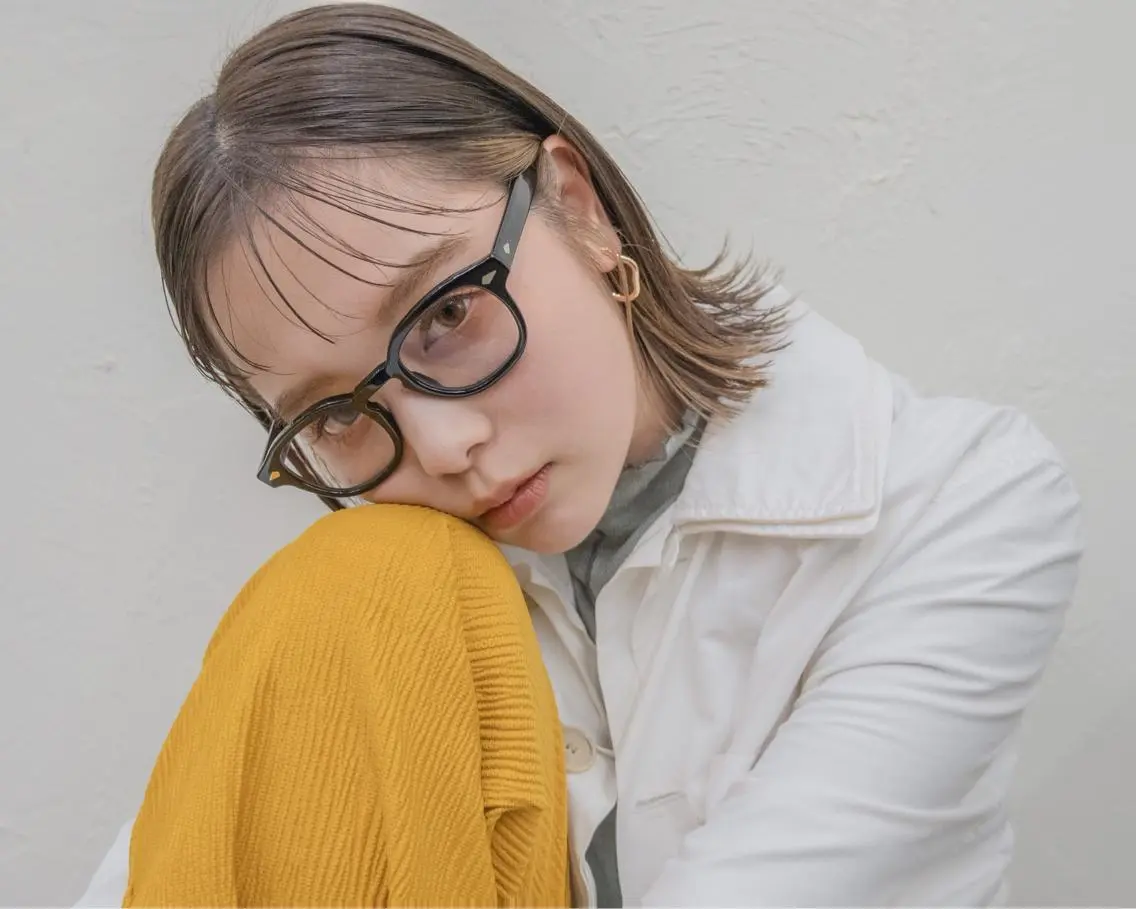 ミディアム gite カワムラナオキのヘアスタイル