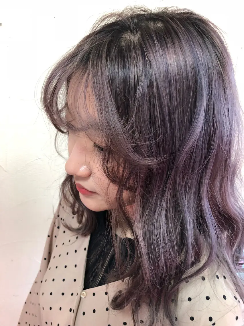 🌈ダブルカラー(ブリーチ1回＋カラー)&トリートメントの写真