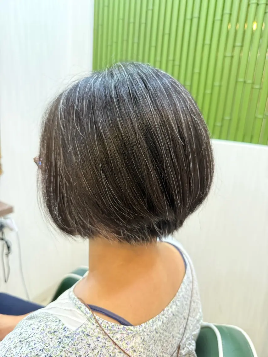 ショート ショートボブ ボブ ショートヘア カット 矢内 結菜のヘアスタイル